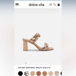 Dolce Vita PAILY Heel in Stella Multi, Like New